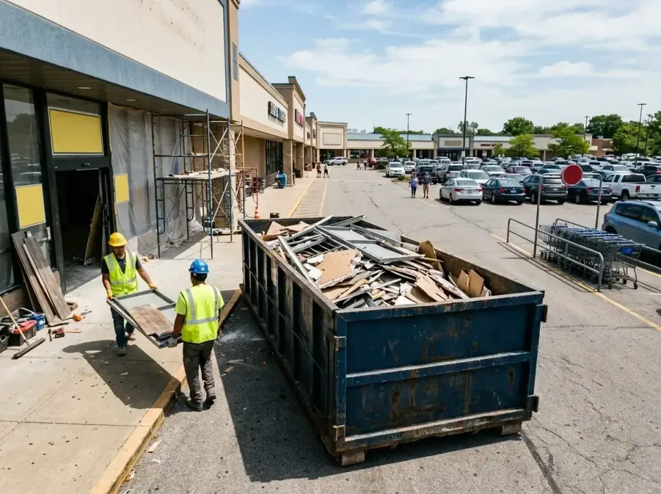 retail-store-renovation-debris-003 — frequently asked questions, Roll-off Dumpster Rentals in Lisbon, ND